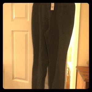 Size L NY&Co Black Print Pants (Tags On)